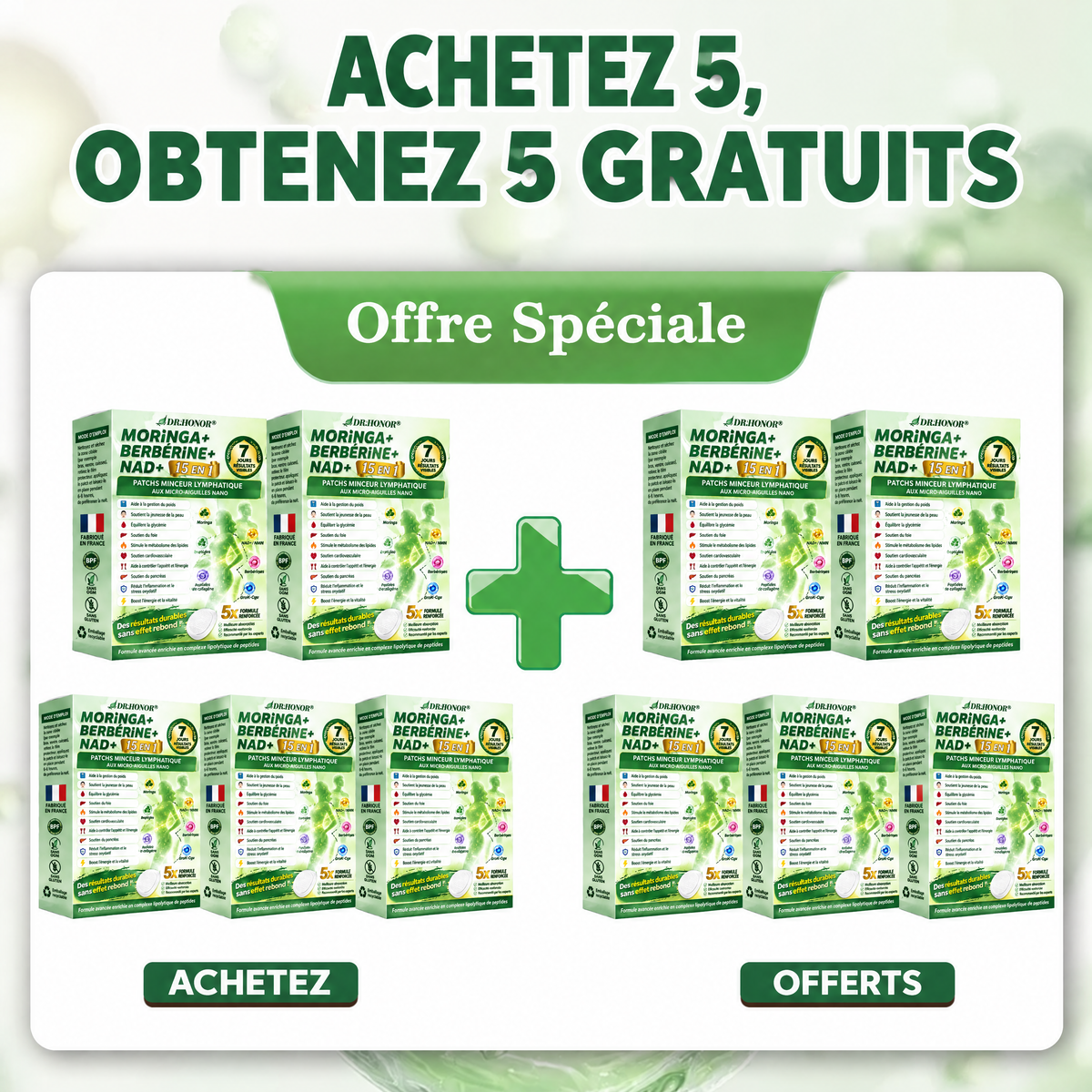 𝐃𝐑.𝐇𝐎𝐍𝐎𝐑® | 🍀𝐁𝐨𝐮𝐭𝐢𝐪𝐮𝐞 𝐨𝐟𝐟𝐢𝐜𝐢𝐞𝐥𝐥𝐞 🇫🇷 𝐏𝐚𝐭𝐜𝐡 𝐦𝐢𝐧𝐜𝐞𝐮𝐫 à 𝐧𝐚𝐧𝐨-𝐦𝐢𝐜𝐫𝐨𝐚𝐢𝐠𝐮𝐢𝐥𝐥𝐞𝐬, 𝐝𝐫𝐚𝐢𝐧𝐚𝐠𝐞 𝐥𝐲𝐦𝐩𝐡𝐚𝐭𝐢𝐪𝐮𝐞. 𝐁𝐞𝐫𝐛é𝐫𝐢𝐧𝐞 + 𝐦𝐨𝐫𝐢𝐧𝐠𝐚. 𝟏 𝐚𝐩𝐩𝐥𝐢𝐜𝐚𝐭𝐢𝐨𝐧 𝐩𝐚𝐫 𝐣𝐨𝐮𝐫, 𝐫é𝐬𝐮𝐥𝐭𝐚𝐭𝐬 𝐯𝐢𝐬𝐢𝐛𝐥𝐞𝐬 𝐞𝐧 𝟕 𝐣𝐨𝐮𝐫𝐬 💯