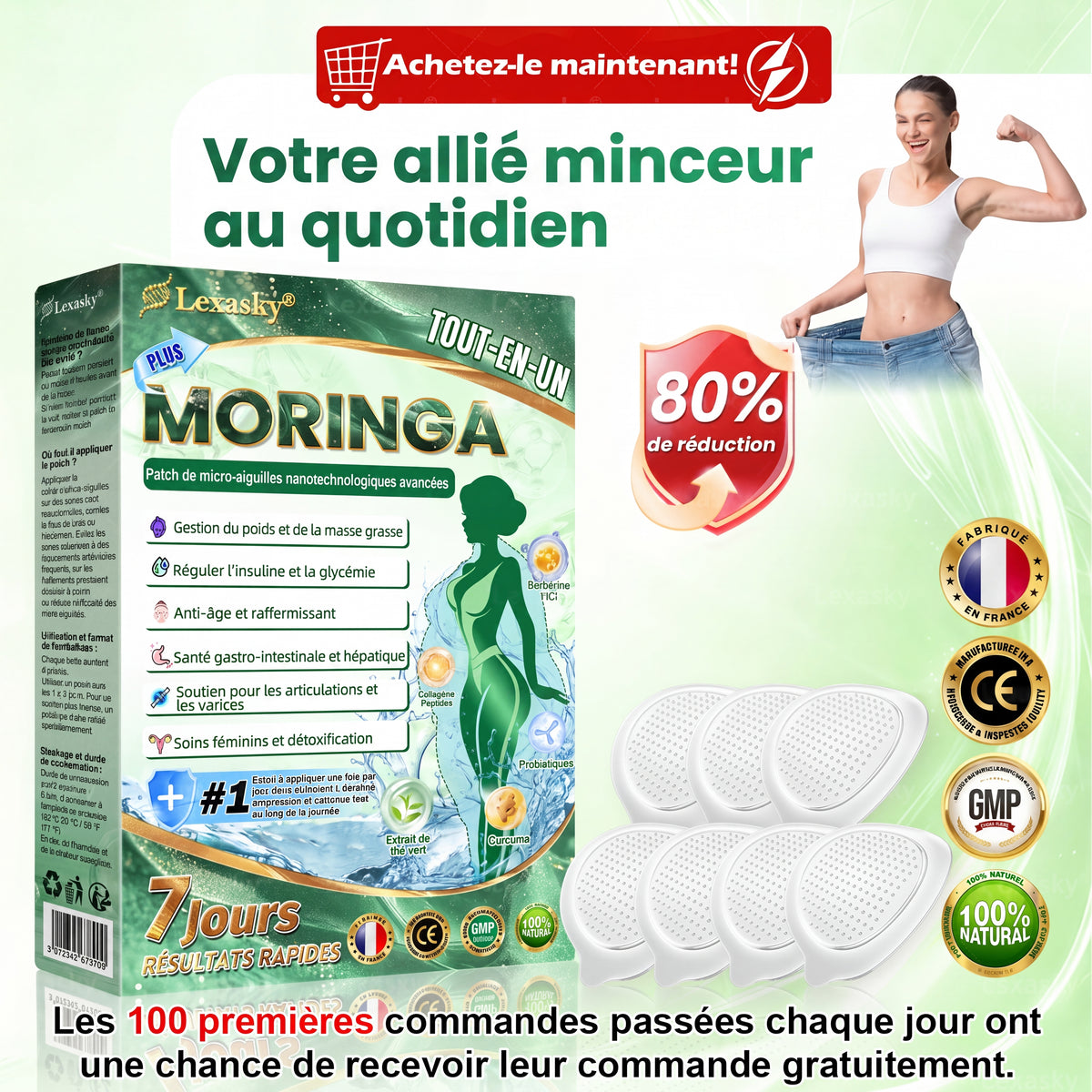 🎁 Il ne reste plus que 5 boîtes de 𝐋𝐞𝐱𝐚𝐬𝐤𝐲® ! Nous t’offrons 80 % de réduction supplémentaire. Remets-toi en forme et sens-toi mieux au quotidien. Ne rate pas cette occasion : la prochaine chance sera l’année prochaine !